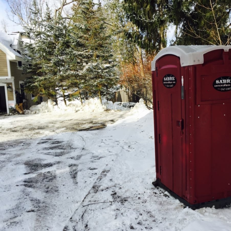 ADA Portable Restroom maintenance
